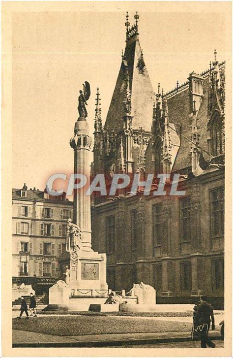 Carte Postale Moderne Rouen Seine Inferieure Le Monument Aux Morts