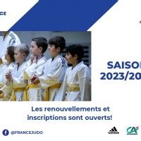 S inscrire ou se réinscrire pour la saison 2023 2024 JUDO CLUB COUSANCOIS