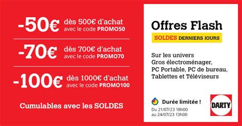 Darty Codes Promo En Plus Des Soldes