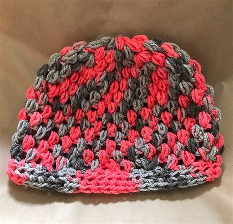 Ravelry Mama S Puff Stitch Beanie Pattern By Leslie Dehart