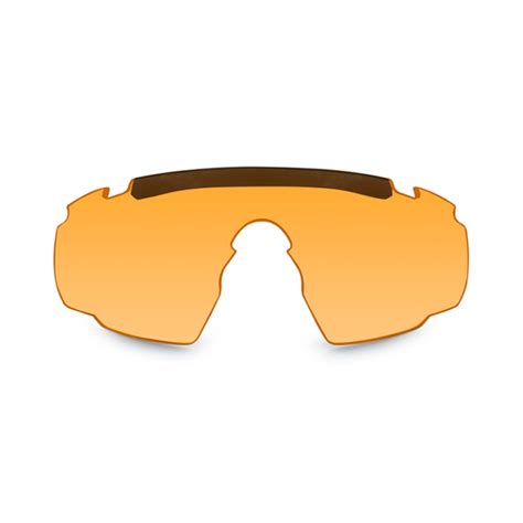 Lunettes De Protection Balistiques Saber Adv Noir Crans Fum Orange