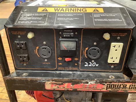 Pow R Gard Ohv Generator Bigiron Auctions