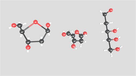 Deoxyribose 3D Model - Download Free 3D model by akasha99 [16c95d6 ...