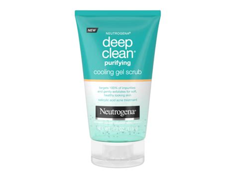 Neutrogena Deep Clean Purifying Cooling Gel Scrub 4 2 Oz 119 G