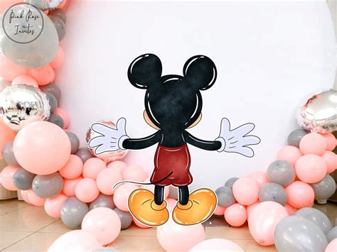 Mickey Mouse Cutouts Standees Yard Decor Lifesize Cutout Yard Sign