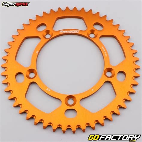 Couronne Dents Alu Husqvarna Cr Tc Ktm Sx Orange