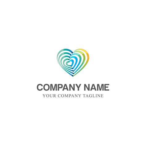 premium vector heart logo template
