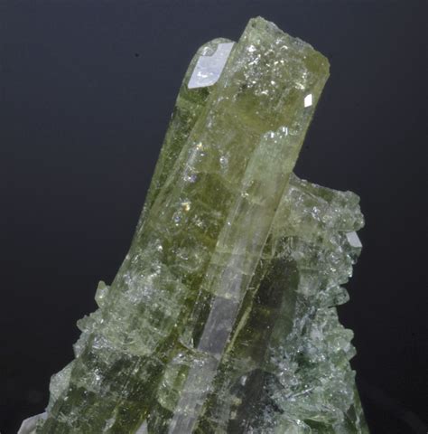 Well Arranged Molecules Mineral Specimen Vesuvianite Emerald Green