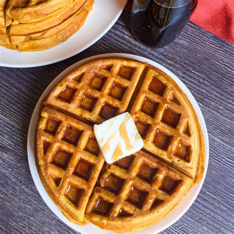 Pumpkin Waffle Recipe Modernmealmakeover