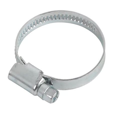 Easyfix Blue Zinc Plated Hose Clips Mm Pack Screwfix