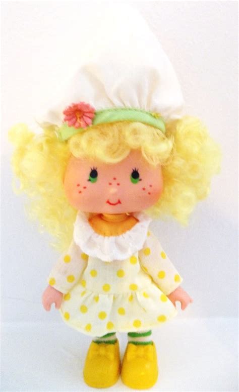 Strawberry Shortcake Doll Lemon Meringue Vintage 1980s