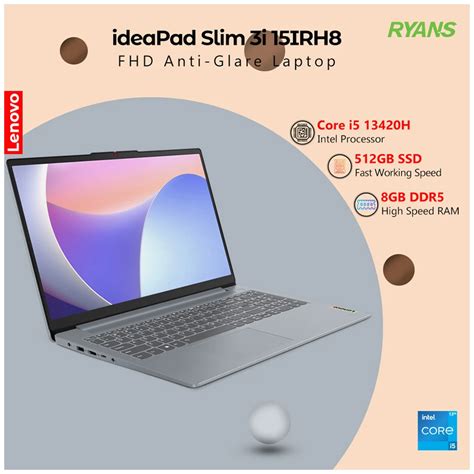 Lenovo Ideapad Slim I Irh Core I Arctic Grey Laptop Price In