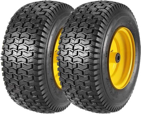 Set Of 2 Towallmark 20x8 8 4pr Lawn Mower Tire Tractor Turf Tire Garden Tire