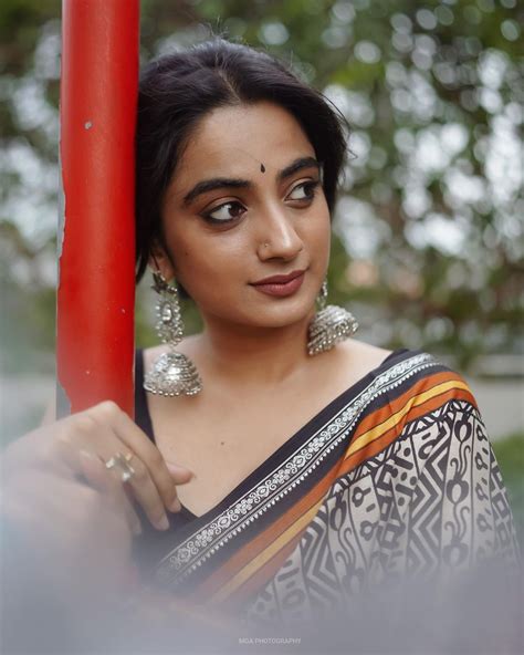 Namitha Pramod In Saree Photos In Instagram കൺമണി അൻപോട് കാതലൻ നാ