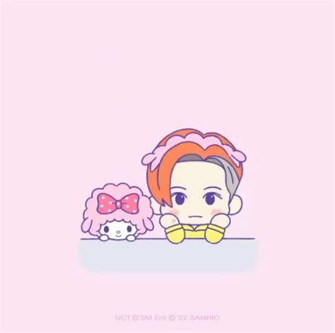 Huang Renjun Nct Dream Sanrio Neo Chibi Culture Game Wallpaper