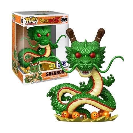 Funko Pop Shenron Metallic Exclusivo Funimation Glow In The Dark