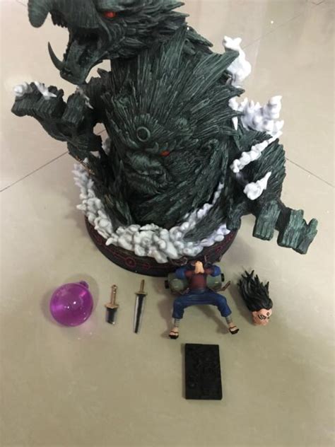 Shodai Hokage Resin Pu Model Senju Hashirama Sd Wooden Dragon Statue