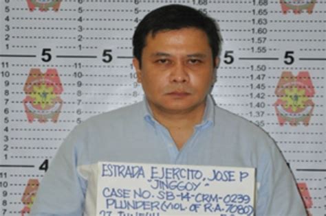 Mugshot Of Senator Jinggoy Estrada Released By The Media And Spreads