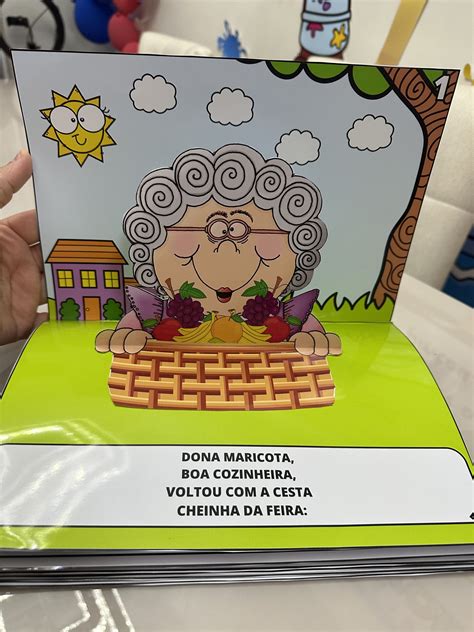 Livro D A Cesta Da Dona Maricota Intervir Cantinho Do Saber Prof