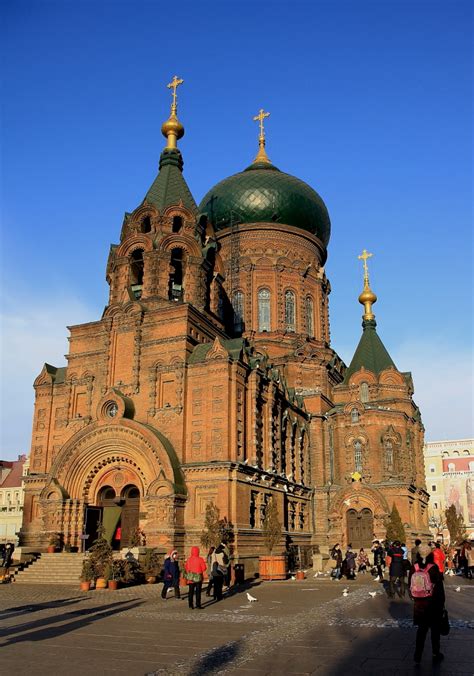 The Saint Sophia Cathedral In China S Heilongjiang China Org Cn