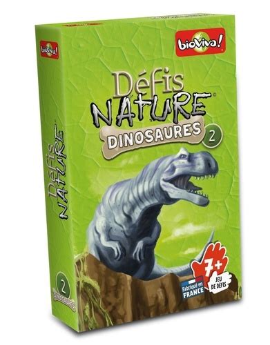 Defis Nature Dinosaures Bioviva Papeterie Decitre