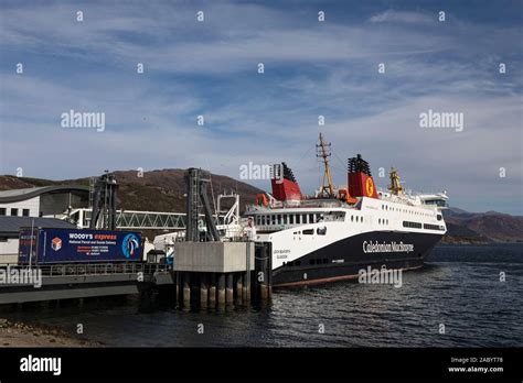 The Caledonian Macbrayne Calmac Ferry Loch Seaforth Prepares To