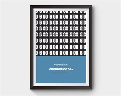 Groundhog Day Movie Poster | Buy Movie Posters and Wall Art Prints