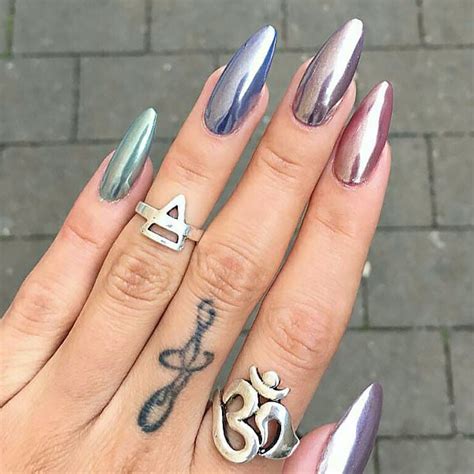 20 Cool Chrome Nail Designs Ideas For 2023 The Trend Spotter