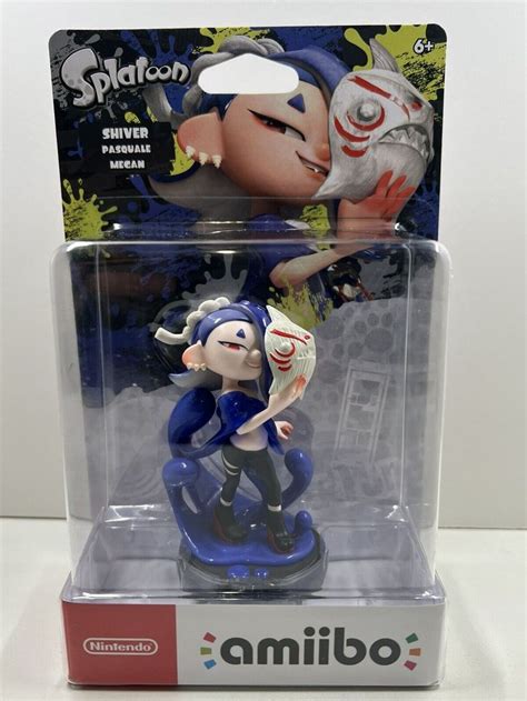 shiver  splatoon  series nintendo switch amiibo brand