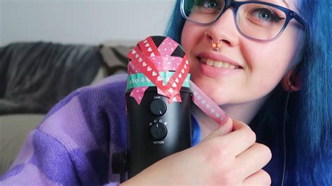 ASMR WASHI TAPE STICKY INTENSE SOUNDS On The Mic YouTube