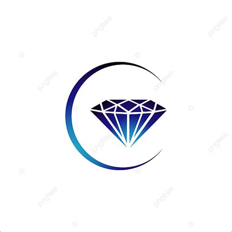 Estilo Criativo Forma Geométrica Diamante Linha Arte Logo Vector ícone