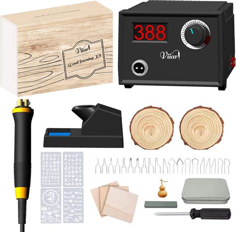 Viiart Professional Wood Burning Kit 60 W Upgraded Wood Burning Tool