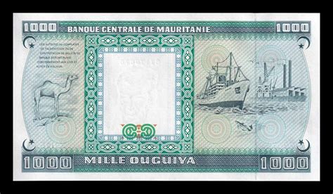 Mauritania 1000 Ouguiya 1989 Pick 7A Sc Unc NUMISMÁTICA LA LONJA