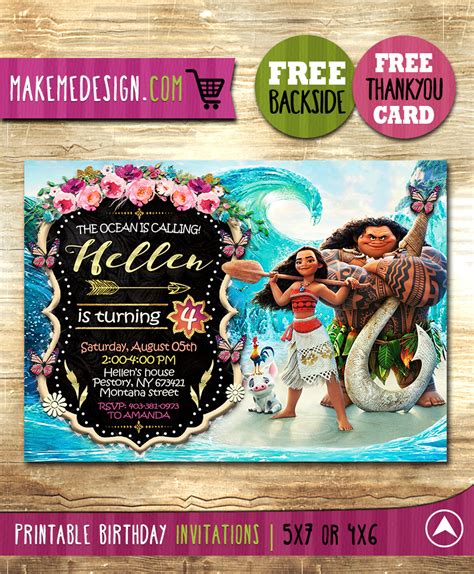 Moana Birthday Party Moana Party Birthday Diy Birthday Parties