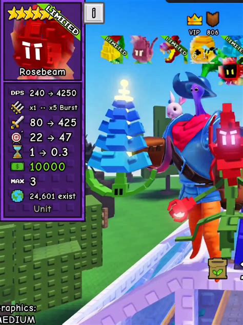 ROSE BEAM the stunned unit⁉️⁉️ #roblox #gardentowerdefense #gtd #fyp