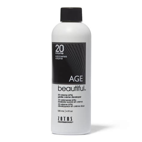 Age Beautiful 20 Volume Gentle Creme Developer 4 Oz Developer