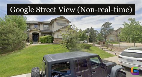 satellite view   house  real time