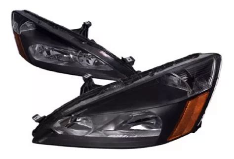 Jgo De Faros Accord 2003 2004 2005 2006 2007 F negro Envío gratis