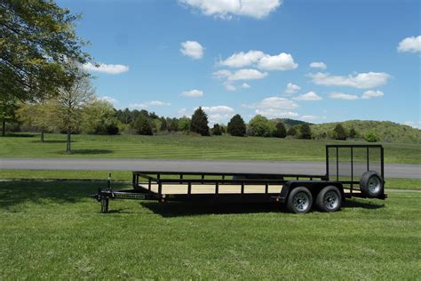 20ft ATV Trailer For Multiple Units Rated# 10,000 Lbs With Spring ...