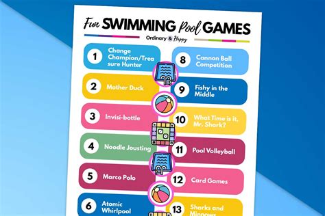 Fun Swimming Pool Games for All Ages to Play and Enjoy - Ordinary and Happy