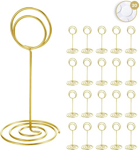 Amazon Ronteda Table Number Holders Packs Inch Table