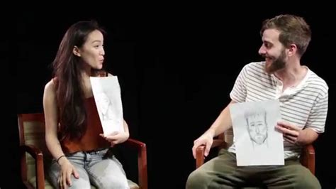 Couples Describe Each Other To A Police Sketch Artist Youtube