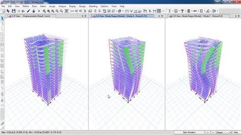 Etabs 2016 Advanced Tutorial Modeling And Analysis Of High Rise Building