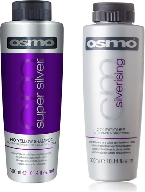 Osmo Super Silver No Yellow Shampoo Silverising Conditioner 300 Ml