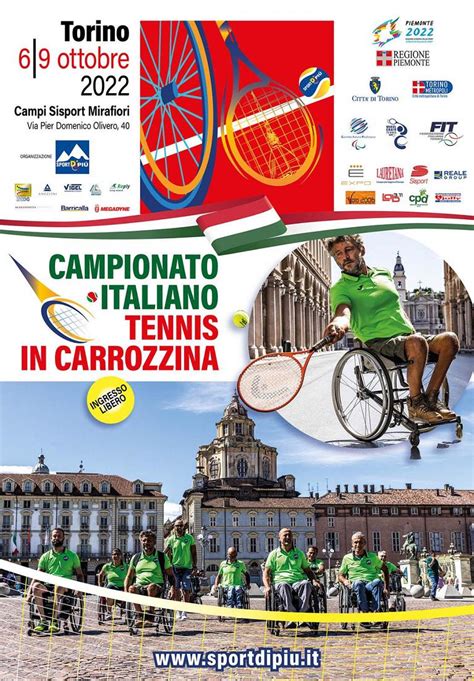 Tutto Pronto A Torino Per I Campionati Italiani Di Tennis In Carrozzina