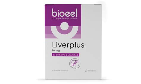 Liverplus Cu Silimarina Su Vitamina E Mg Cps Bioeel Naturisti Ro