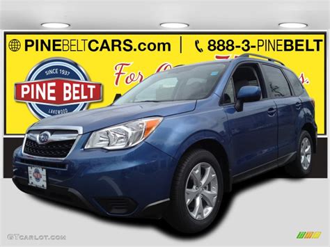 Quartz Blue Pearl Subaru Forester I Premium Photo