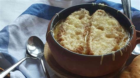 Sopa De Cebolla Gratinada Una Deliciosa Receta Tradicional Francesa Receta Sopa De Cebolla