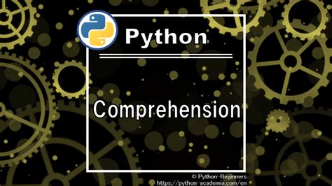 Python How To Use Comprehension List Dictionary If