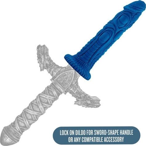 Dildo Blush THE REALM DRAKEN LOCK ON Blue Dilda Penisy FLAGRANTI